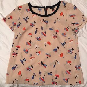 Talbots Floral Top
